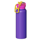 SURFVEN 40 oz Vacuum Insulated Stainless Steel Water Bottle with 3-in-1 Lid, Purple